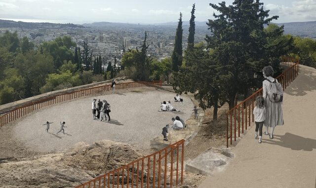 Μεταμορφώνεται και «ανθίζει» ο Λόφος Στρέφη