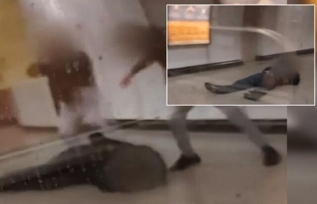 Νέο βίντεο από τον ξυλοδαρμό του σταθμάρχη – Πώς ξεκίνησε η επίθεση