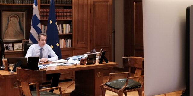 Οικονομικό Forum Νταβός: Ο Κ. Μητσοτάκης σε συζήτηση με τον Φάουτσι για την πανδημία