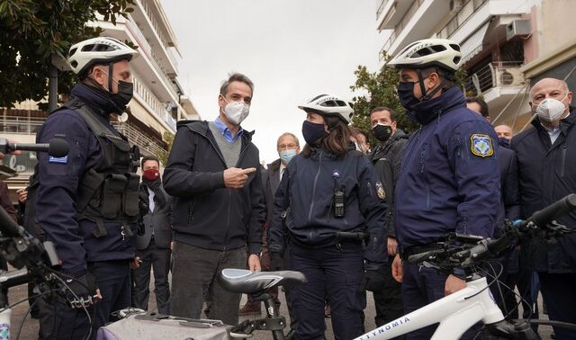 Τα Τρίκαλα επισκέφτηκε σήμερα ο Κυριάκος Μητσοτάκης