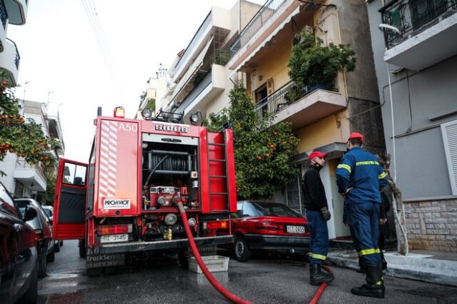 Φωτιά σε διαμέρισμα στον Κολωνό