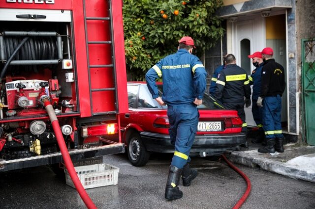 Φωτιά σε κρεοπωλείο στη Νίκαια