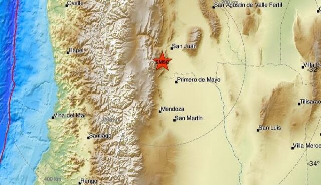 Αργεντινή: Ισχυρός σεισμός 6,6 Ρίχτερ