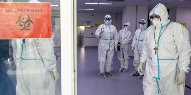 Κορονοϊός – Ρωσία: Περισσότερα από 22.800 νέα κρούσματα και 456 θάνατοι