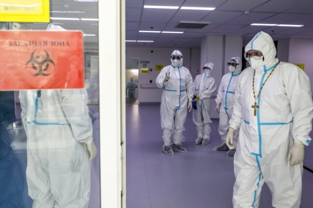 Κορονοϊός – Ρωσία: Περισσότερα από 22.800 νέα κρούσματα και 456 θάνατοι