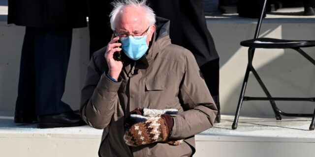 Ο Μπέρνι Σάντερς παντού, στο Google Street View