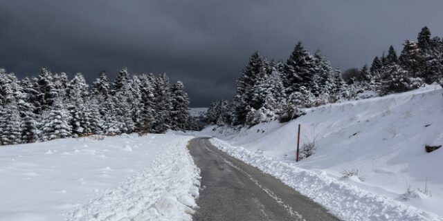 Ξεκινούν το ψύχος κι οι χιονοπτώσεις από τα βόρεια- Ένταση των φαινομένων το απόγευμα