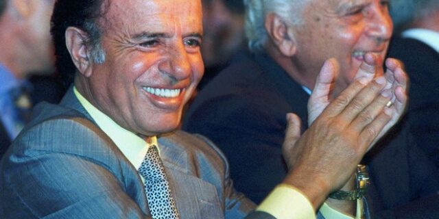 Πέθανε ο πρώην πρόεδρος της Αργεντινής Κάρλος Μένεμ