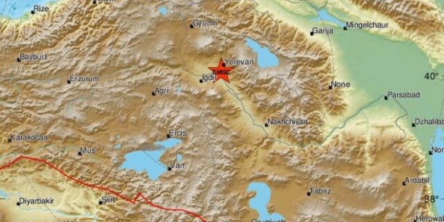 Σεισμός 4,9 Ρίχτερ στην Αρμενία – Ένας τραυματίας