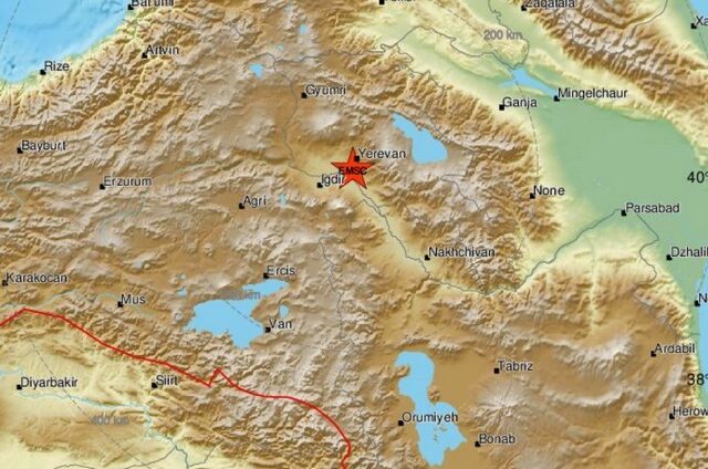 Σεισμός 4,9 Ρίχτερ στην Αρμενία – Ένας τραυματίας