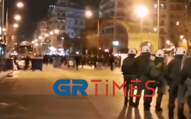 Θεσσαλονίκη: Επεισόδια μετά τη λήξη της φοιτητικής πορείας