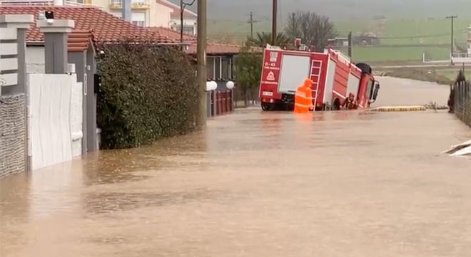 Πλημμύρες στον Έβρο: Πνίγηκε πυροσβέστης εν ώρα υπηρεσίας