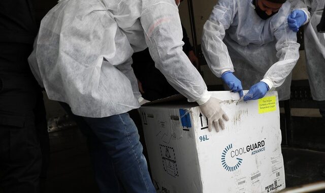 Γάζα: Χιλιάδες δόσεις εμβολίων κορονοϊού από τα Ηνωμένα Αραβικά Εμιράτα