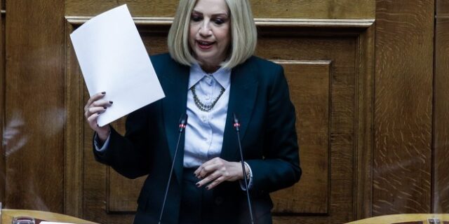Γεννηματά: ”Κάθε μέρα που περνά, ΝΔ και ΣΥΡΙΖΑ μοιάζουν και πιο πολύ”
