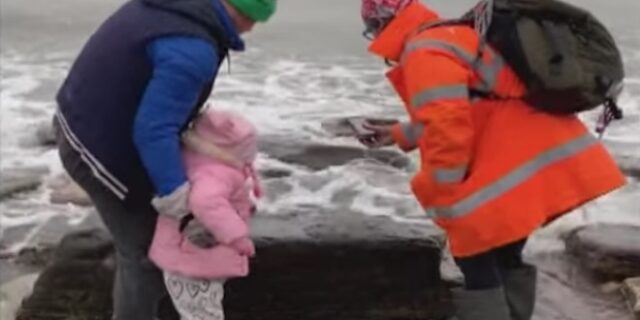 Τετράχρονη ανακάλυψε αποτύπωμα δεινοσαύρου εκατομμυρίων ετών