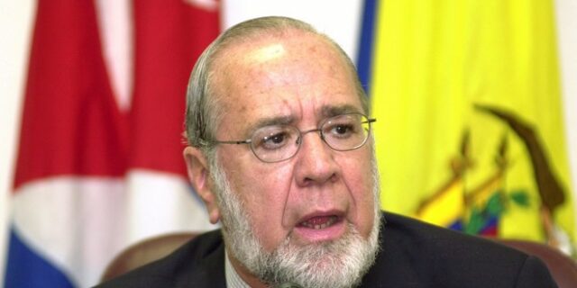 Ισημερινός: Πέθανε ο πρώην πρόεδρος Γουστάβο Νομπόα