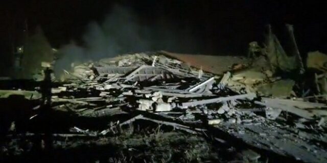 Καστοριά: Ισχυρή έκρηξη ισοπέδωσε το ξενοδοχείο “Τσάμης”