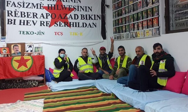 Κούρδοι Λαυρίου: Συνεχείς απεργίες πείνας για Οτσαλάν και πολιτικούς κρατούμενους στην Τουρκία