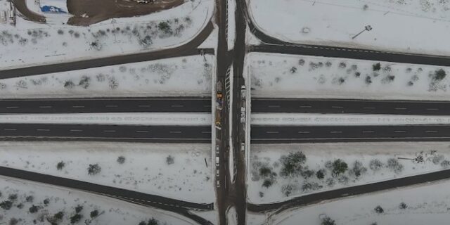 Κακοκαιρία “Μήδεια”: Εντυπωσιακές εικόνες από drone στο Μαρτίνο Φθιώτιδας