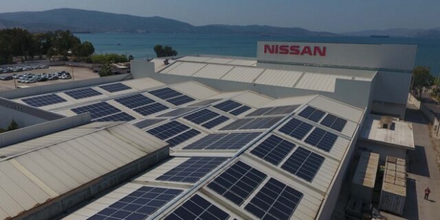 Φωτοβολταϊκά 700kW της Nissan Νικ. Ι. Θεοχαράκης Α.Ε. – 50% κάλυψη της ενέργειας