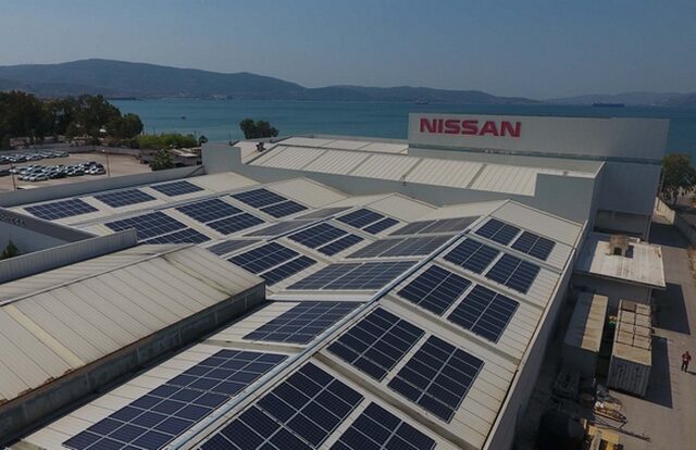 Φωτοβολταϊκά 700kW της Nissan Νικ. Ι. Θεοχαράκης Α.Ε. – 50% κάλυψη της ενέργειας