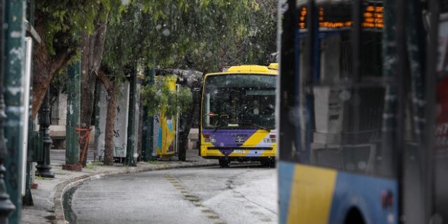 Λεωφορεία – Τρόλεϊ: Ποιες γραμμές θα ξεκινήσουν την Παρασκευή δρομολόγια μετά τις 06:00 λόγω παγετού