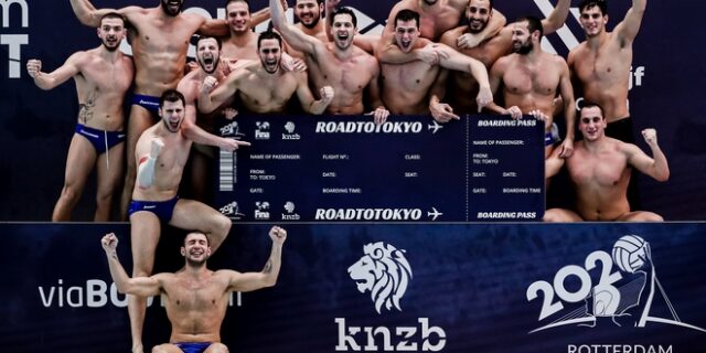 Ελλάδα – Ρωσία 13-10: Η Εθνική πόλο ανδρών προκρίθηκε στους Ολυμπιακούς Αγώνες του Τόκιο