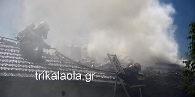 Τρίκαλα: Απανθρακωμένος βρέθηκε 87χρονος μέσα στο σπίτι του
