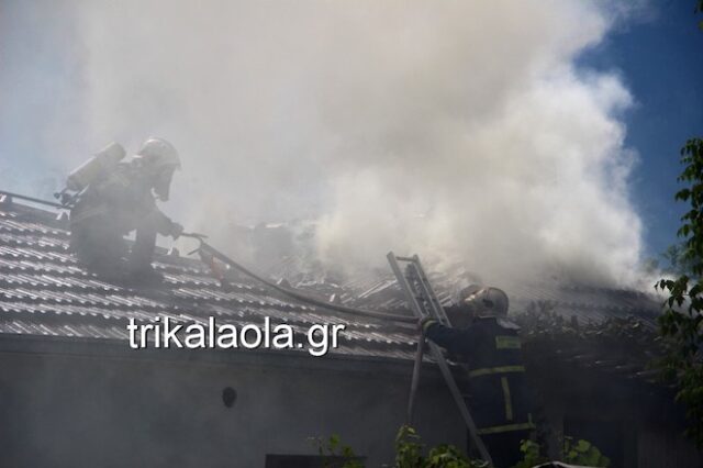 Τρίκαλα: Απανθρακωμένος βρέθηκε 87χρονος μέσα στο σπίτι του