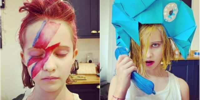 Από David Bowie μέχρι Lady Gaga: Η 8χρονη που μεταμφιέζεται καθημερινά για καλό σκοπό