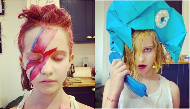 Από David Bowie μέχρι Lady Gaga: Η 8χρονη που μεταμφιέζεται καθημερινά για καλό σκοπό