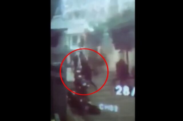 Βίντεο-ντοκουμέντο από την επίθεση με μολότοφ στο Α.Τ. Καισαριανής