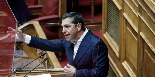 Παρέμβαση Τσίπρα: Δριμύ κατηγορώ για “Μήδεια” και ΕΡΤ και αποχώρηση ΣΥΡΙΖΑ από τη Βουλή