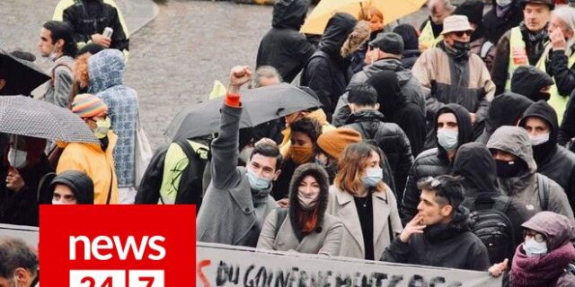 “Πονάω, ως εδώ!”: Πορεία αλληλεγγύης στη Γαλλία για την αστυνομική βία στην Ελλάδα