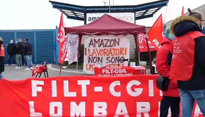 Ιταλία: Οι υπάλληλοι της Amazon απεργούν, με αίτημα καλύτερες συνθήκες εργασίας