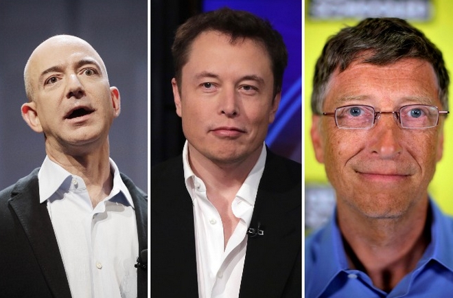 Φόρος πλούτου: Τα ιλλιγιώδη ποσά που θα πληρώσουν Jeff Bezos, Elon Musk και Bill Gates αν περάσει η πρόταση