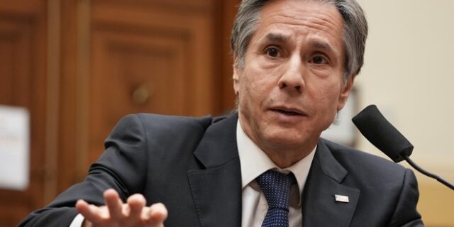 Μπλίνκεν για Τουρκία: “Επικρίνουμε τις παραβιάσεις στη Μεσόγειο, προωθούμε τη σταθερότητα”