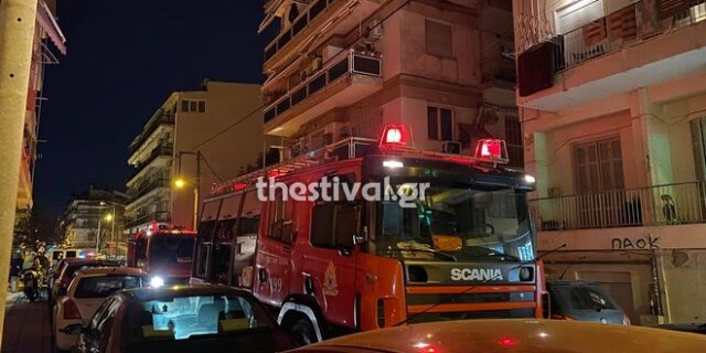 Θεσσαλονίκη: Φωτιά σε σπίτι στην Άνω Πόλη