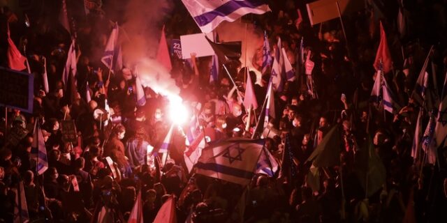 Ισραήλ: Στους δρόμους κατά του Νετανιάχου, τρεις ημέρες πριν από τις εκλογές