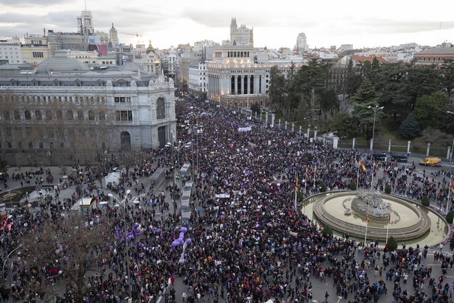 Μαδρίτη: Απαγορεύτηκαν οι διαδηλώσεις για την Ημέρα της Γυναίκας