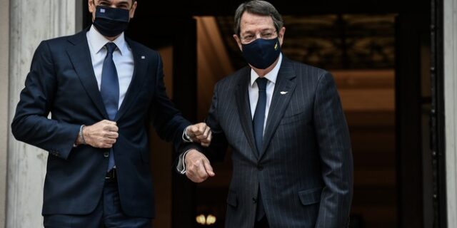 Συνάντηση Μητσοτάκη-Αναστασιάδη: Κυπριακό και Αν. Μεσόγειος στο επίκεντρο
