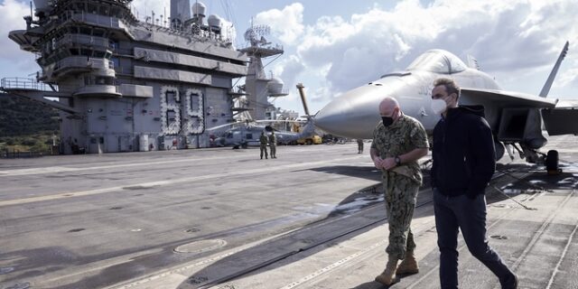 Μητσοτάκης από το Αϊζενχάουερ: Σε υψηλά επίπεδα η στρατιωτική συνεργασία ΗΠΑ – Ελλάδας