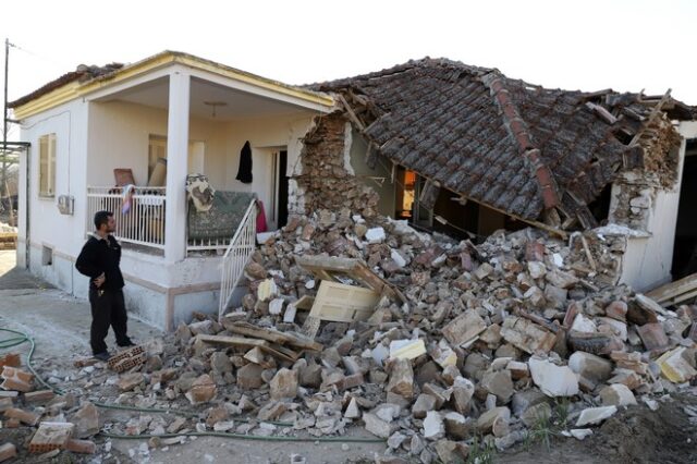 Σεισμός στην Ελασσόνα: Ακατάλληλα 1.820 σπίτια