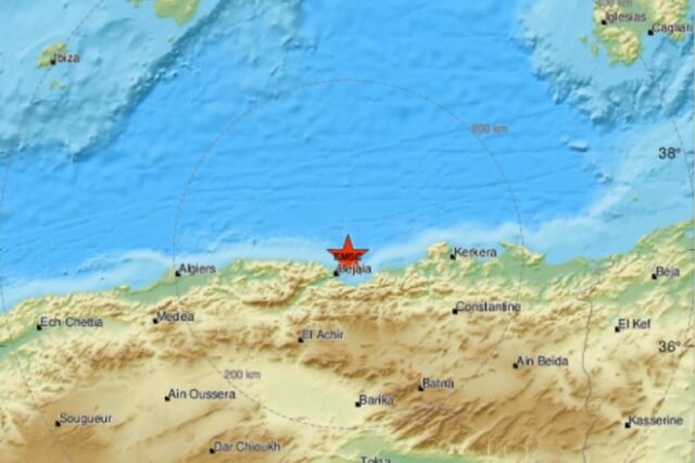 Σεισμός 6 Ρίχτερ στην Αλγερία