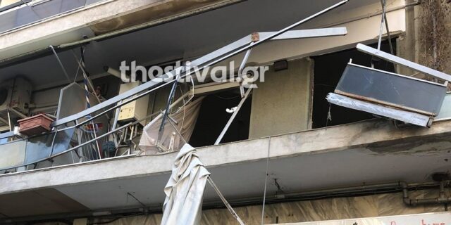 Θεσσαλονίκη: Μεγάλη έκρηξη σε διαμέρισμα – Από θαύμα γλίτωσε ηλικιωμένος