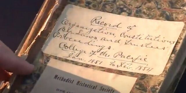 Καλιφόρνια: Ιδρυτικά έγγραφα πανεπιστημίου και περιοδικά του 1851 βρέθηκαν σε χρηματοκιβώτιο