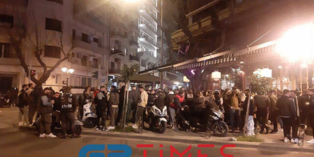 Θεσσαλονίκη: Ουρές στο κέντρο για ένα ποτό – Πώς αντέδρασε η αστυνομία