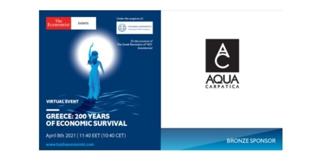 Η AQUA Carpatica στηρίζει το Διαδικτυακό Συνέδριο του ECONOMIST