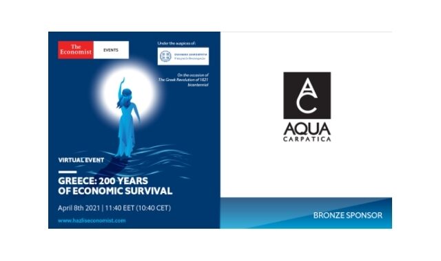 Η AQUA Carpatica στηρίζει το Διαδικτυακό Συνέδριο του ECONOMIST