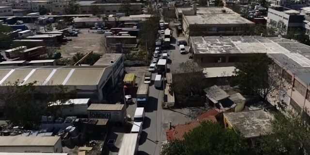 Drone: Το άνοιγμα του εμπορίου έφερε ξανά μποτιλιάρισμα στις μετακινήσεις